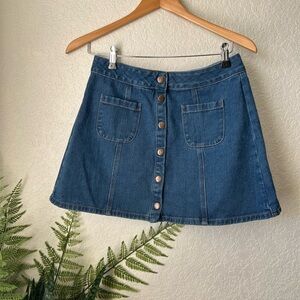 Brandy Melville Denim Skirt Sz 29